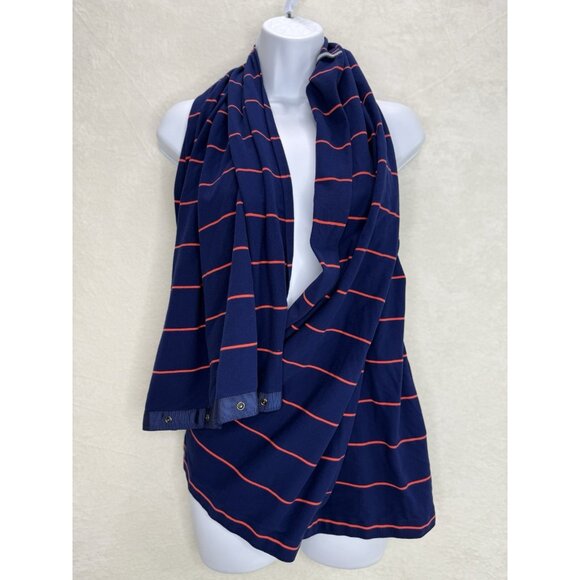 Lululemon Vinyasa Scarf Sailor Stripe Hero Blue Alarming One Size - Picture 6 of 9